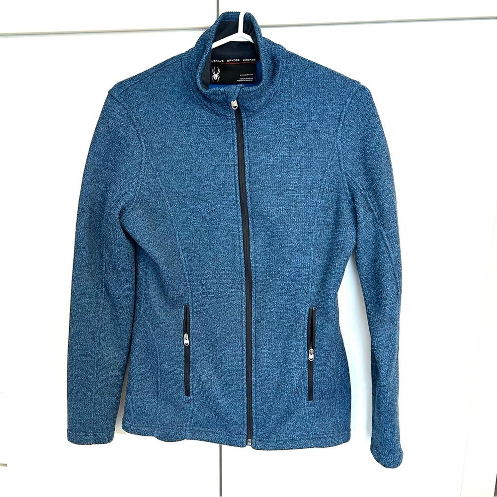Spyder Women's Teal Utility Jacket. size M